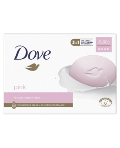 Dove Solid Soap 2x 90gr Pink