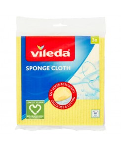 Vileda Sponge Cloth 3pcs
