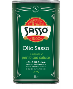Sasso Olive Oil 1lt Tin