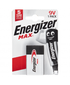 Energizer Battery Max 9V 1pc