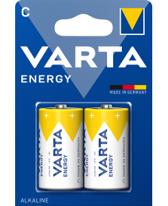 Varta Energy C Half-Torch 2pcs