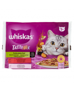 Whiskas 4x85gr Tasty Mix