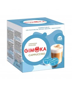 Gimoka 8+8 Caps Cappuccino...
