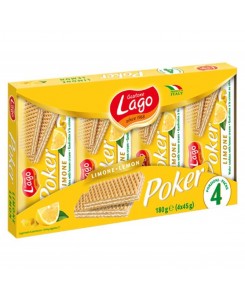 Lago Poker 4x45gr Limone