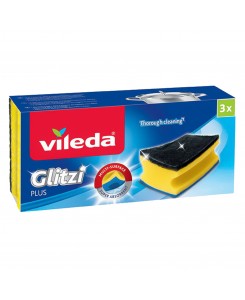 Vileda Spugna Glitzi Plus 3pz