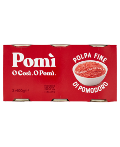 Pomì 3x400gr Fine Pulp Tin