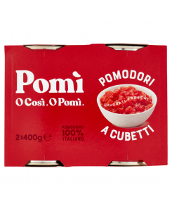 Pomì 2x400gr Polpa Cubetti...