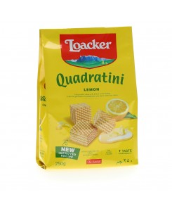 Loacker Quadratini 250gr Lemon