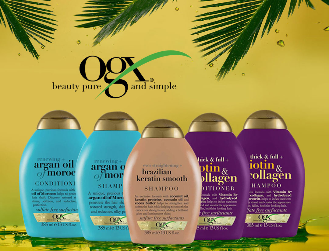New brand, new offers. Discover OGX products!